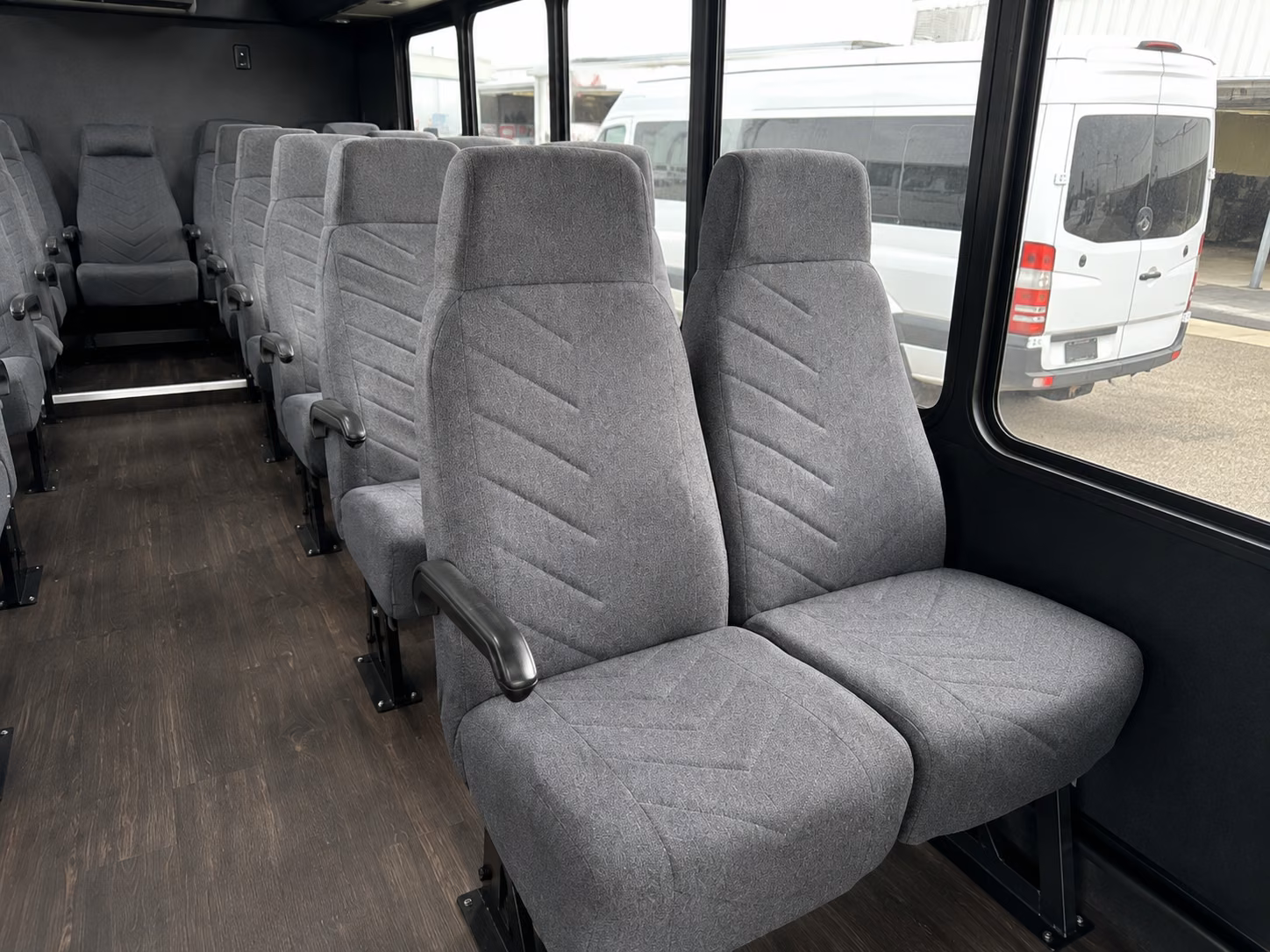 tempe 20 passenger minibus inside