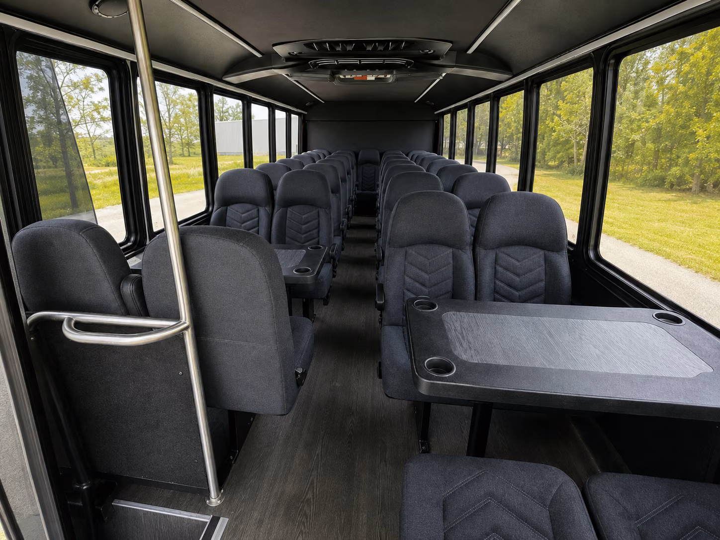 tempe 20 passenger minibus interior