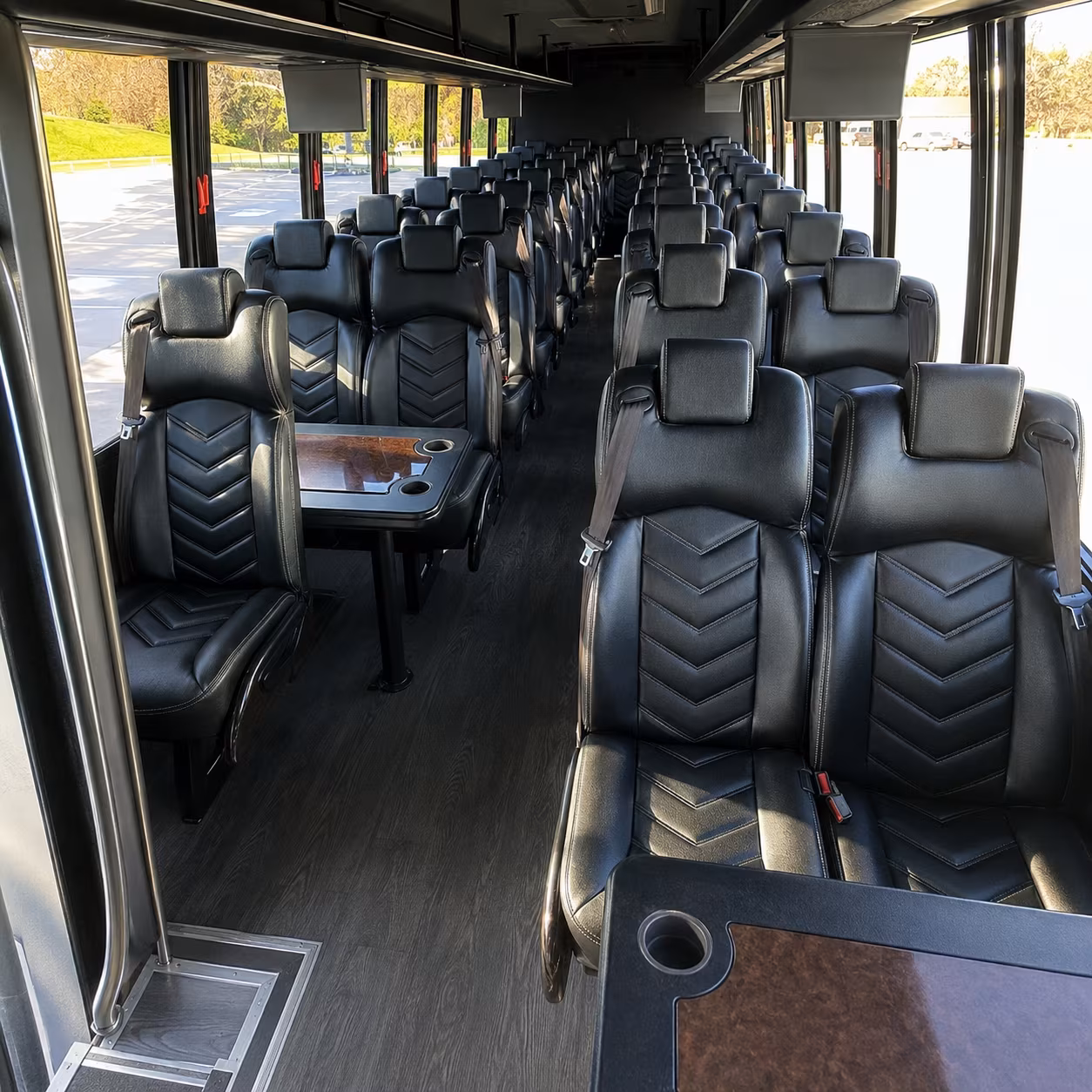 tempe 25 passenger minibus inside