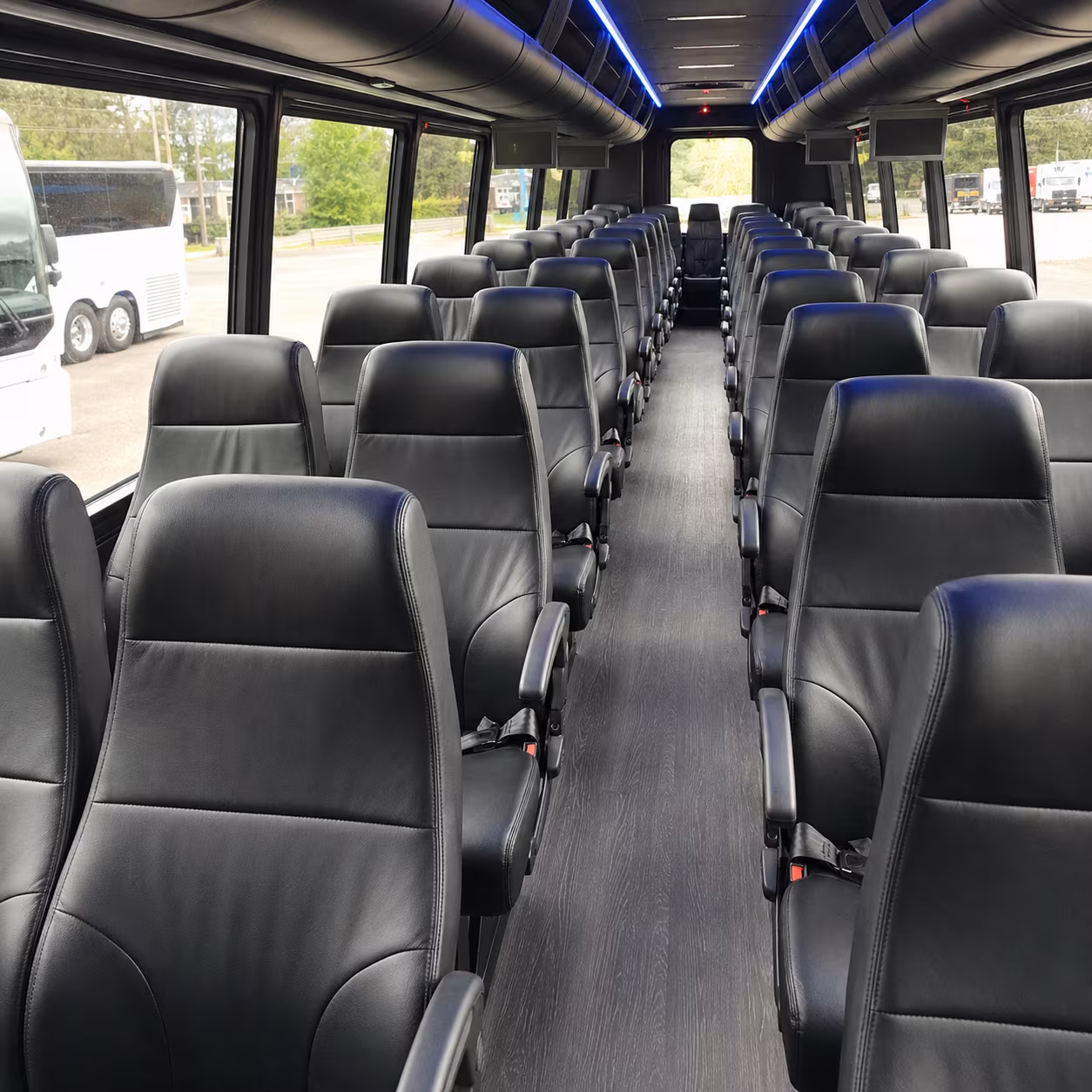 tempe 25 passenger minibus interior