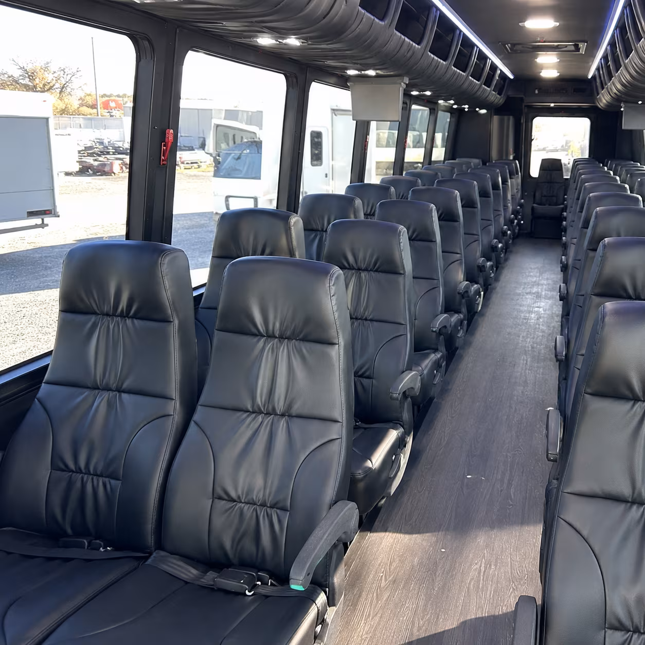 tempe 30 passenger minibus interior