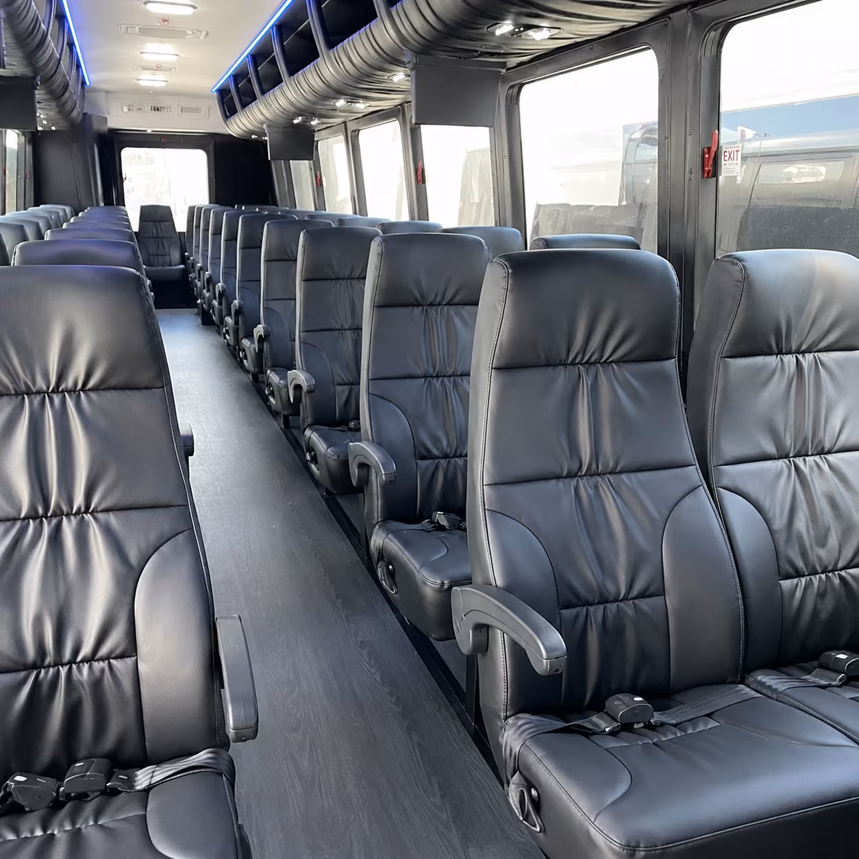 tempe 35 passenger minibus inside