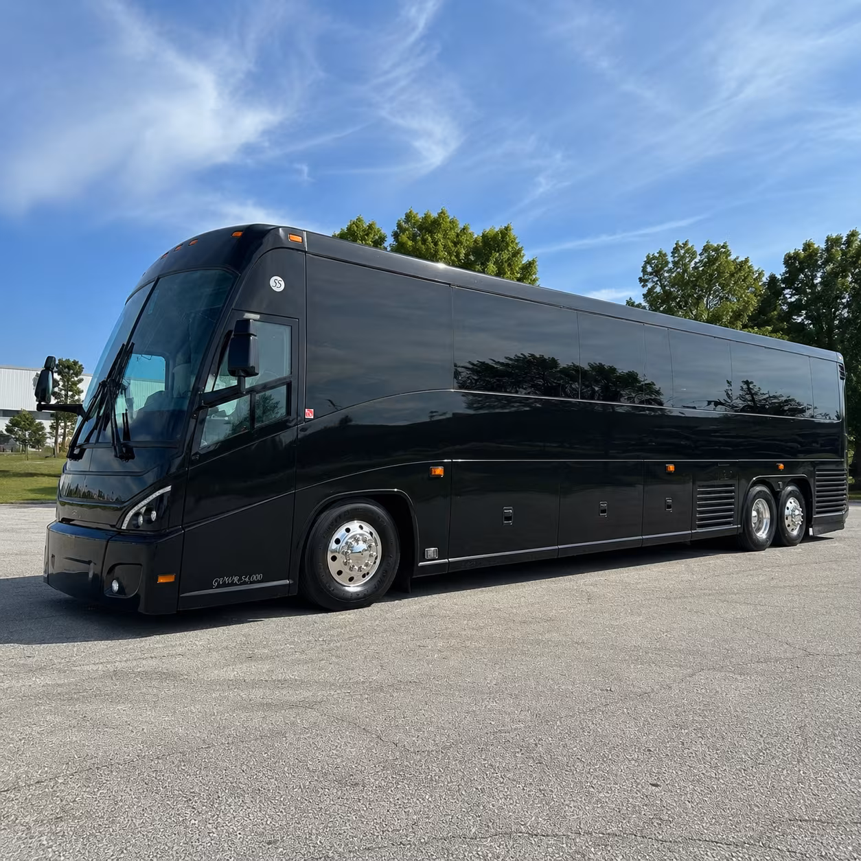tempe 47 passenger charter bus