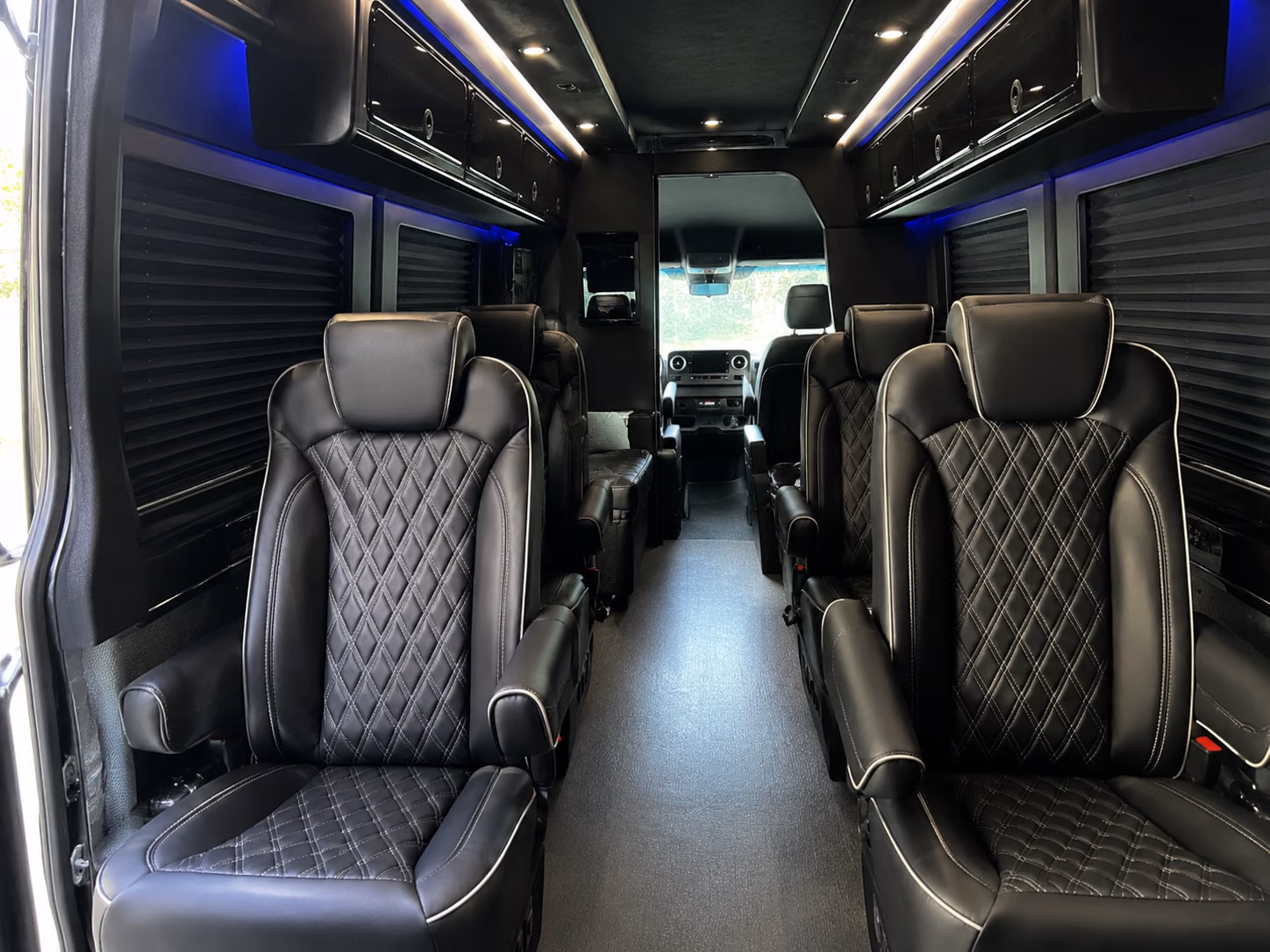 tempe sprinter van with driver interior